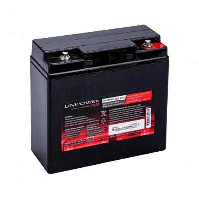 Bateria Estacionária Selada UP12180 12V 18AH VRLA Tecnologia AGM Unipower