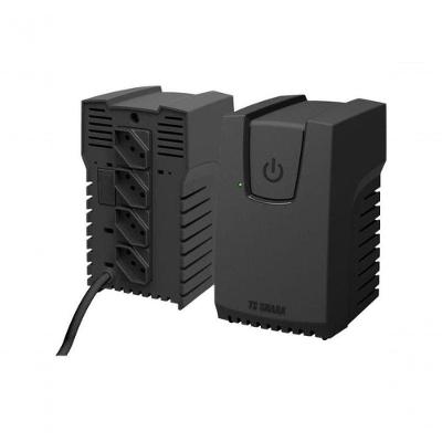 Estabilizador Powerest 300VA 110V com Filtro de Linha Preto TS Shara