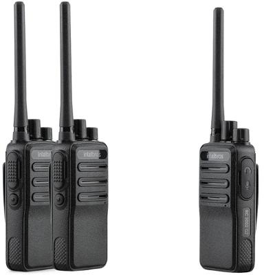 Kit 3x Rádio Comunicador Intelbras RC3002 G2 16 Canais Bivolt Preto