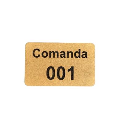 Comanda C-40 Ecológica para Bar e Restaurante 40 Unidades MDF Natural Trovarelli Móveis