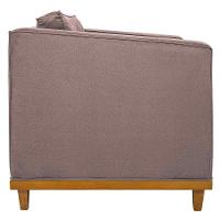 Sofá 2 Lugares Europa Linho Doce Sonho Móveis Cor Rosê - 2