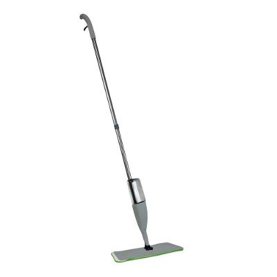 Mop Spray Compacto com Reservatório de 300ML Plástico Leve Multiuso para Pisos Cinza Nobre