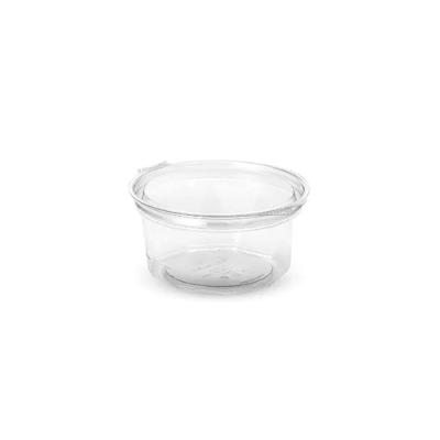 Pote Redondo G750D 350ML Transparente Kit 200 Unidades Galvanotek