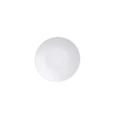 Prato Sobremesa Tramontina Jacqueline Porcelana Branca para Uso Diário 19CM