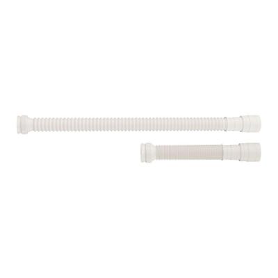 Sifão Flexível Sanfonado Universal Simples Standard com Ajuste 260-700mm Fosco Branco Tramontina 5CM