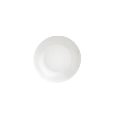 Prato Fundo Tramontina Leonora HO em Porcelana Brilho para Uso Diário Branco