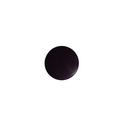 Prato Sobremesa Ametista em Porcelana Decorada Resistente a Micro-ondas Preto Tramontina 21CM