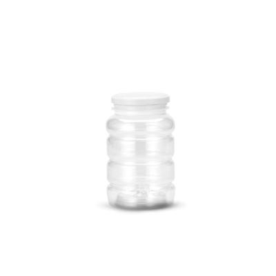 Pote para Conservas G2500 Super Resistente Polietileno Tampa Alumínio Transparente Galvanotek 12