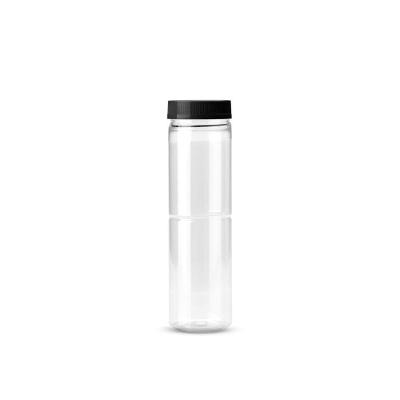 Pote Multiuso G1570 Armazenamento Polietileno com Tampa Kit 24un 700ML Transparente Galvanotek
