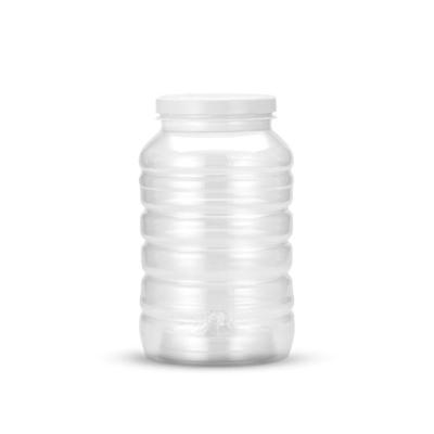 Potes para Conservas G2530 6 Unidades Super Resistente Polietileno 3L Transparente Galvanotek