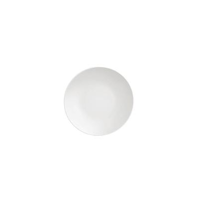 Prato Sobremesa Leonora HO Porcelana Brilho para Uso Diário Branco Tramontina 19CM