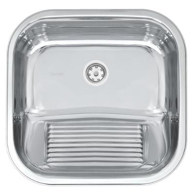 Tanque Hera 25L de Sobrepor Aço Inox Polido com Válvula Inox Tramontina