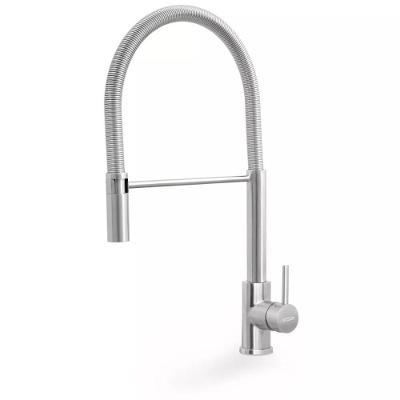 Misturador Monocomando Versatile Bica Móvel Bancada Aço Inoxidável Anti-gotejamento Inox Tramontina