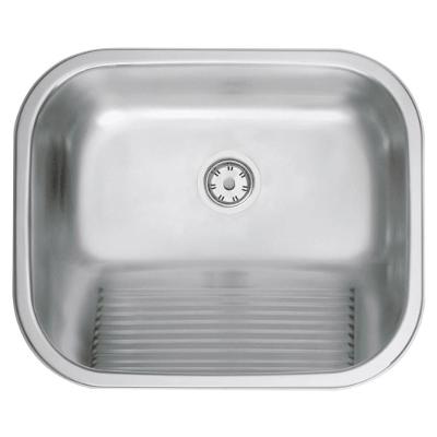 Tanque de Encaixe Hera 34L de Sobrepor Aço Inox com Válvula Inox Tramontina