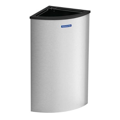 Lixeira Abruzzo 110L Aço Inox Abertura Superior Scotch Brite Inox Tramontina