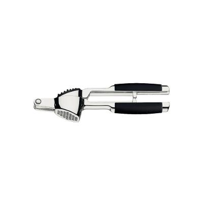 Espremedor de Alho Utilità Zamak Cromado com Cabo ABS Preto para Cozinha Tramontina