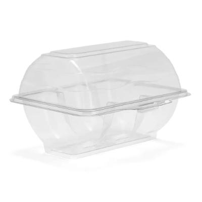 Embalagem Plástica G23 para 3 Donuts 900ML Transparente Galvanotek 150 Unidades