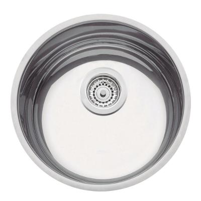 Cuba de Embutir Luna 35 BL Prime Quadrada Aço Inox Alto Brilho Inox Tramontina 35CM