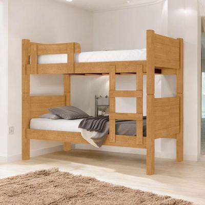 Beliche Solteiro Maria Clara com Escada e Grade MDF Marrom Framar