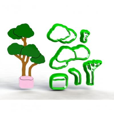 Cortador Bobbie Goods Modular Plástico PLA 9CM Transparente HB Formas e Cortadores