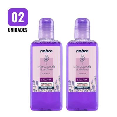 Aromatizante de Ambiente Lavanda Concentrado com Fórmula Concentrada Roxo Nobre 2 UNIDADES