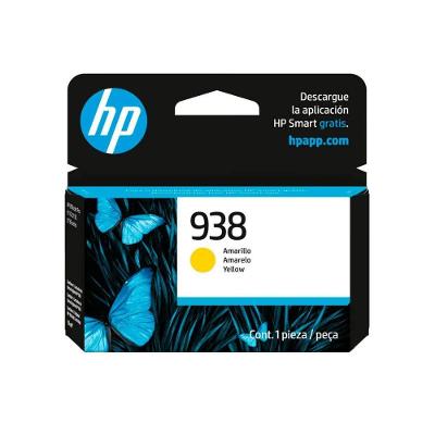 Cartucho de Tinta HP 938 4S6X7PL Amarelo Original 800 Páginas