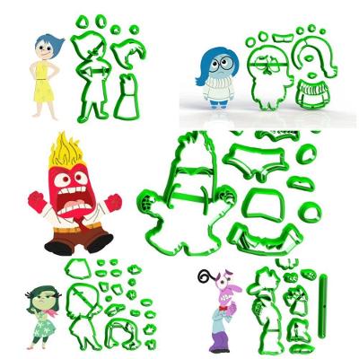Cortador Divertidamente Plástico PLA 8CM 5 Unidades HB Formas e Cortadores