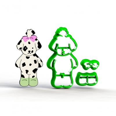 Cortador Bobbie Goods Mod 5 Modular Plástico PLA 6CM Kit 1 Unidade HB Formas e Cortadores