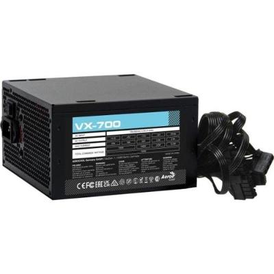 Fonte Gamer Atx Aerocool Vx-700 700W Bivolt com Ventilador 12CM sem Cabo