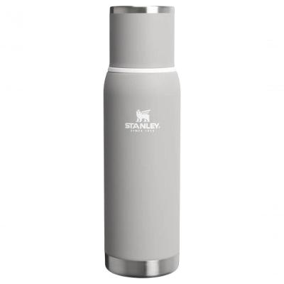 Garrafa Térmica Adventure 2.0 para Bebidas em Aço Inoxidável 18-8 com Isolamento à Vácuo Cinza