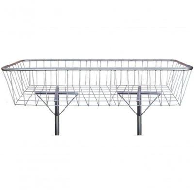 Lixeira de Rua JSN Aramada para Coleta de Residuos Bivolt 600L Arame de Aco 1020 Galvanizado