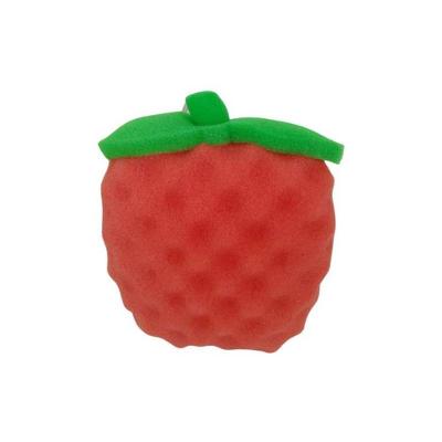 Esponja Corporal Morango Super Macia Vermelho Miniso Brasil 4CM