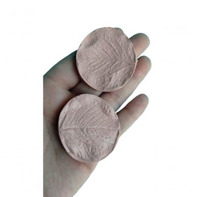 Molde Silicone Folhas Pétalas Marcador Mod 3 Transparente HB Formas e Cortadores