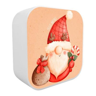 Luminária Natal Mágico - Papai Noel com Iluminação Suave Bivolt 110V-220V 23CM