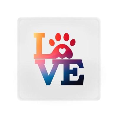 Luminária Mini Box Love Pet USB Luz Difusa Ideal Decoração Leitura Bivolt 11,5CM 5W