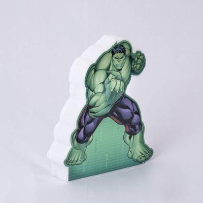 Luminária LED Shape Incrível Hulk USB Marvel com Luz Difusa Verde Bivolt