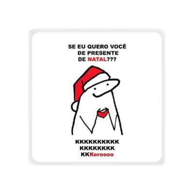 Luminária Bentô Box Mini Natal com Frases Motivacionais e Humor Bivolt 23CM