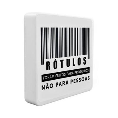 Luminária Box Slim Rotulos Usb Luz Difusa Ideal Leitura Decoração Alimentação Usb Bivolt
