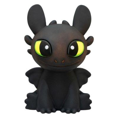 Luminária 3D Banguela Como Treinar o Seu Dragão Iluminação Decorativa Design 3D 20CM