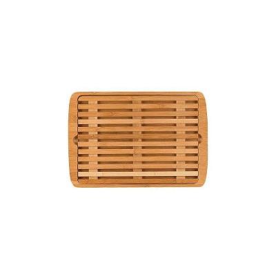 Tábua para Pães Ou Migalheira Bambu Ecológica Alta Resistência para Cozinha Amadeirado Hauskraft