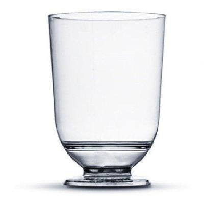 Taça PIT030 para Doces PS Acrílico com 100 Unidades e Colherzinhas para Festas Cristal Higipack