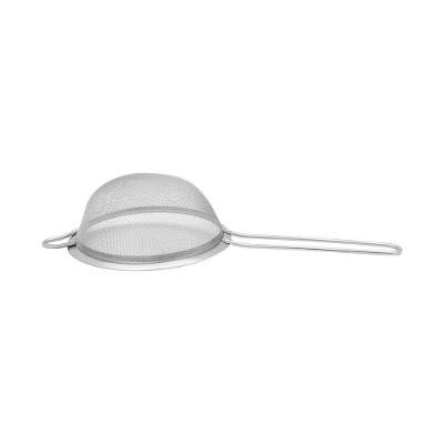 Peneira Isa Scherer Aço Inox 304 Acabamento Escovado para Cozinha Prata Mimo Style 16CM