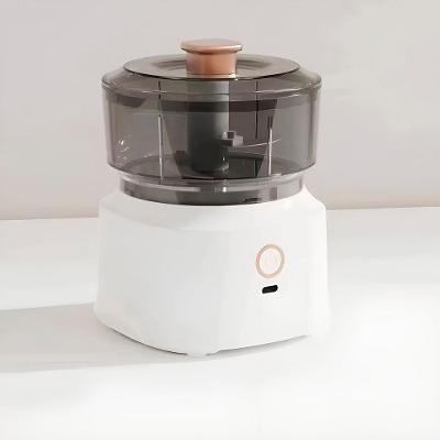 Mini Processador Moedor Temperos PP Aço Inox 25W Peças Removíveis para Cozinha Branco