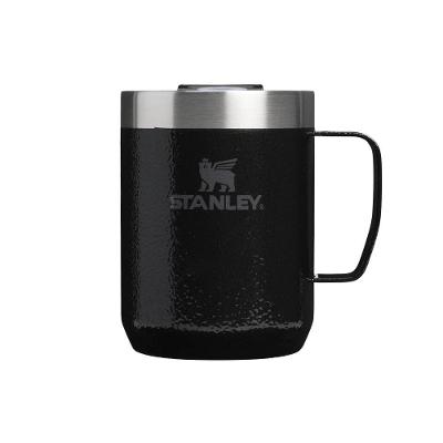 Caneca Térmica Camp Mug Isolamento a Vácuo de Parede Dupla Aço 18-8 Preto Stanley 236ML