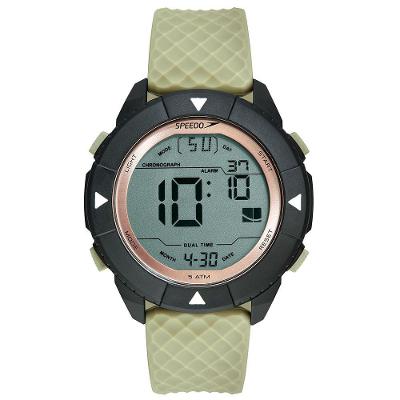 Relógio Masculino Anadigi Analógico e Digital em Silicone Bege com Touchscreen Speedo