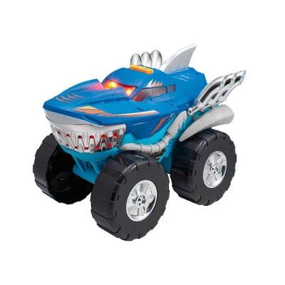 Carrinho Interativo F0112-7 Monster Moverz Tubarão com Som Fun