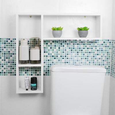 Nicho Andorinha Porta Papel Organizador Branco Mercado das Prateleiras