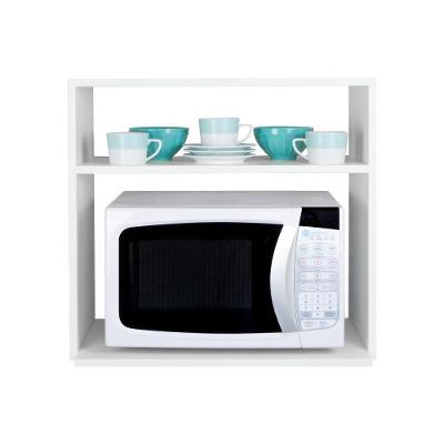 Nicho para Cozinha Cannes sem Porta 2 Prateleiras Madeira MDP 60CM Branco
