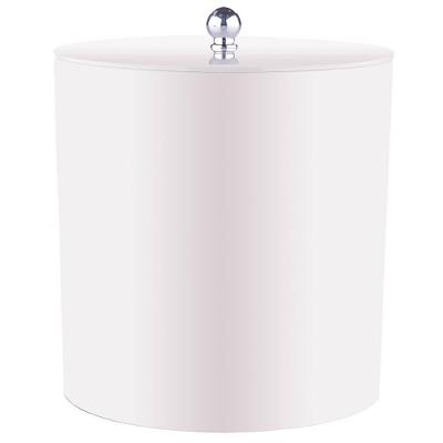 Lixeira Cesto 6,2L Plástico Polipropileno Branco Pontto Lavabo