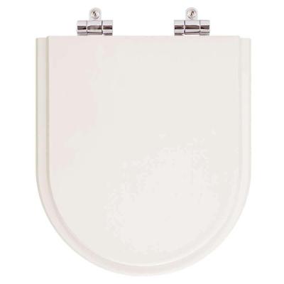 Assento Sanitário Smart Alongado Resina Plástica Fechamento Suave Bege Pontto Lavabo